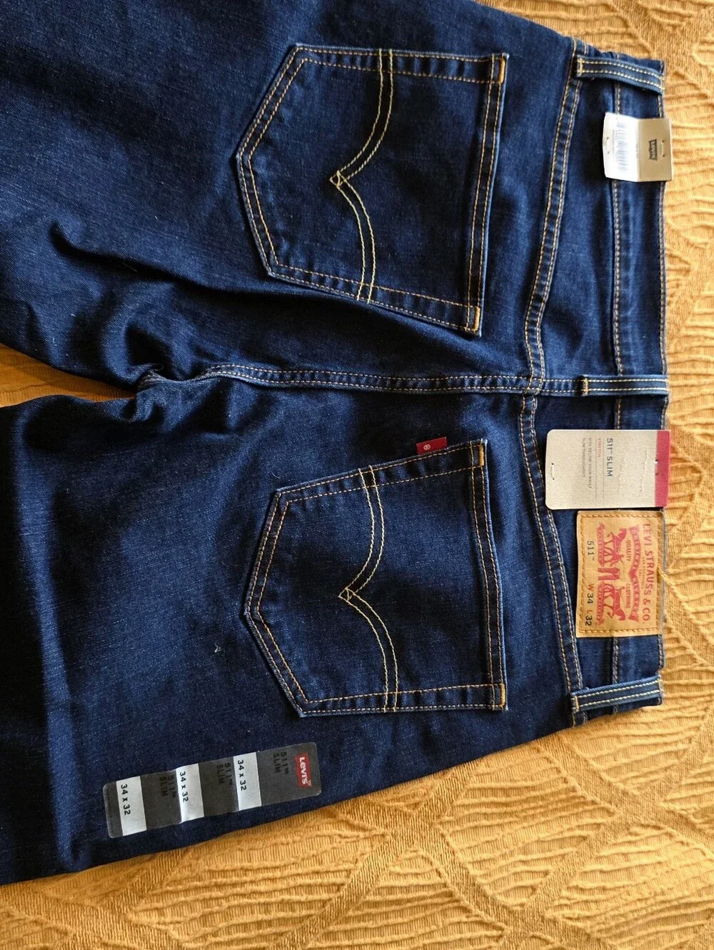 511 Slim Levi Blue Jeans